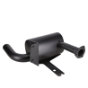 Silencer exhaust suitable for JCB 3CX 4CX - AK engine