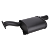 Silencer exhaust - Tier 2 RE RG engine suitable for JCB 3CX 4CX