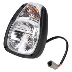Lampa drogowa z kierunkami / pasująca do CAT 428E/F - LEWA