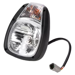 Lampa drogowa z kierunkami / pasująca do CAT 428E/F - LEWA