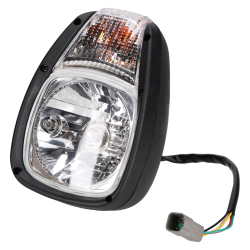 Lampa drogowa z kierunkami pasująca do CAT 428E/F - PRAWA
