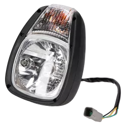 Lampa drogowa z kierunkami pasująca do CAT 428E/F - PRAWA