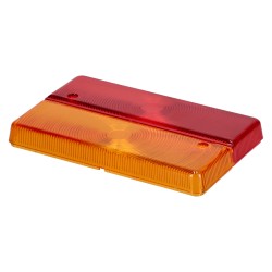 Rear lamp lens suitable for JCB 3CX 4CX