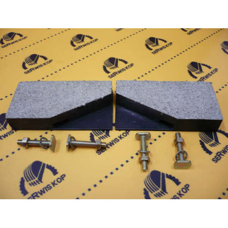 Handbrake pads suitable for JCB