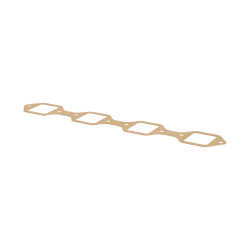 Gasket suitable for JCB