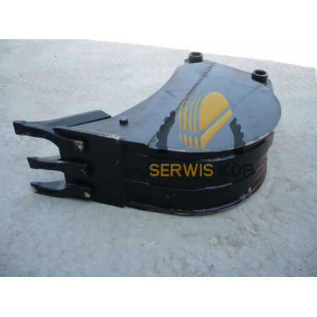 Łyżka 35cm pasująca do JCB 3CX 4CX / MINIKOPARKI - Lemiesz HB400