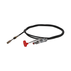 THROTTLE CONTROL CABLE ASSEMBLY WITH LEVER – SUITABLE FOR JCB MACHINES