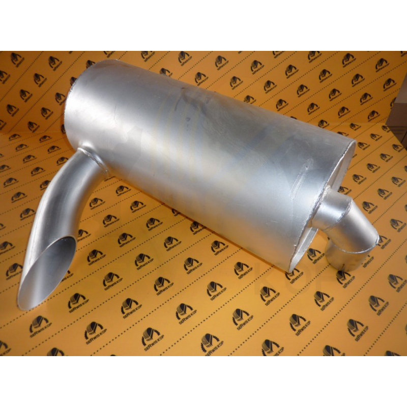 Silencer exhaust suitable for JCB JS130-180 - JNH0029