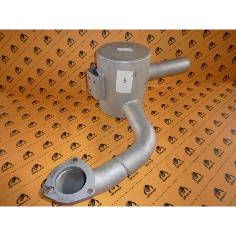 Silencer Exhaust suitable for JCB 3CX - Engine AA - 123/06406