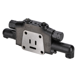 Hydraulic valve section suitable for JCB