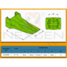 Tooth ESCO V17 TYL suitable for JCB - Replacement