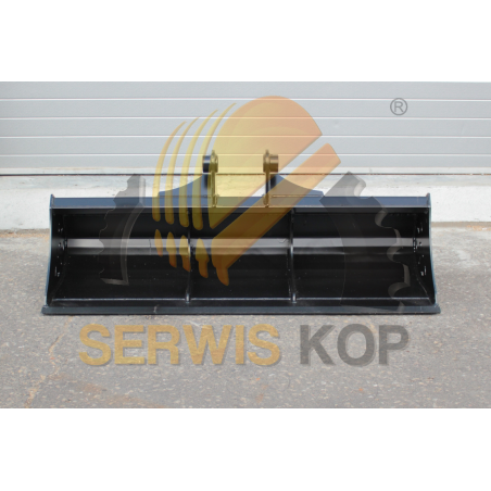 Grading bucket 150CM/270L HB400 - COBRA suitable for JCB 3CX 4CX