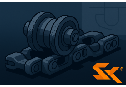 5 Symptoms of Worn Track Rollers in an Excavator – When is Replacement Necessary?
