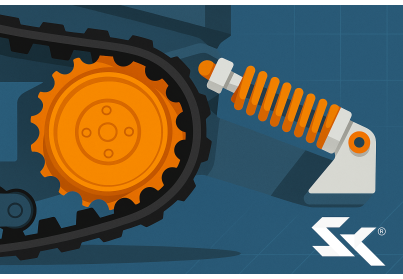 The Idler Wheel and Track Tensioner: How It Works and What Fails