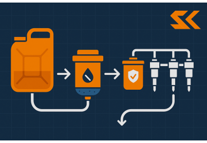 Common Rail Fuel Filtration: The Role of Water Separators and Filters in Protecting Injectors