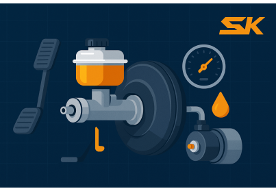 Brake Master Cylinder & Booster: A Complete Guide to Failures in Construction Machinery