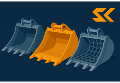 How to Choose the Right Excavator Bucket? A Complete Guide to Types, Materials, and Mounts