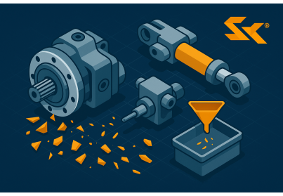 Hydraulic Pump Failure: How Metal Shavings Destroy the Entire System