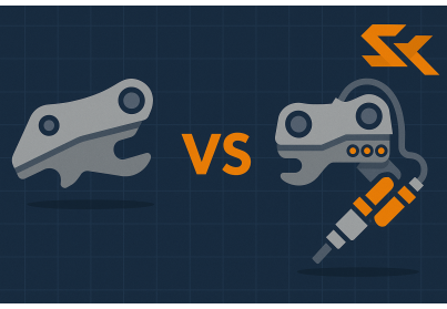 Excavator Quick Coupler: Mechanical vs. Hydraulic? Pros, Cons, and Advice