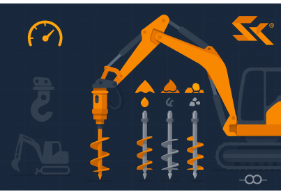 How to Choose a Hydraulic Auger for Your Machine? A Complete Guide to JCB Drives and Bits