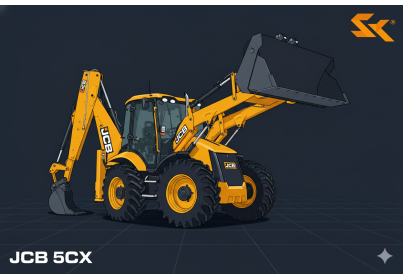 JCB 5CX: Najmocniejsza Koparko-Ładowarka w Rodzinie | Analiza i Dane Techniczne