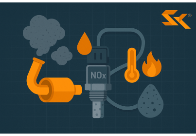 Uszkodzony Czujnik NOx. Jak Sadza, Woda i Temperatura Niszczą Ten Drogi Element?