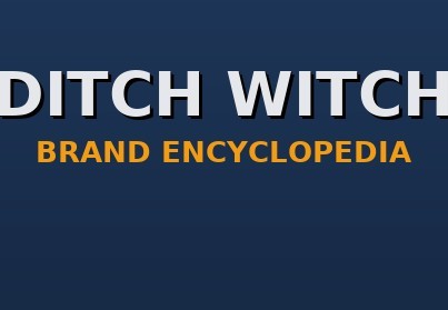Ditch Witch — trenchers, HDD drills, SK stand-on skid steers: history, models, spare parts