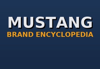 Mustang — brand history, R/RT/VT lineup & spare parts