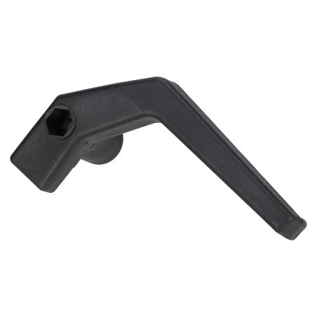 Rear window handle - left, suitable for JCB 3CX 4CX