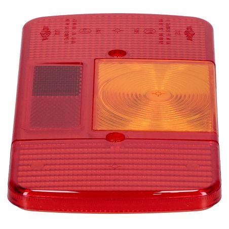 Rear lamp lens suitable for JCB Telehandlers