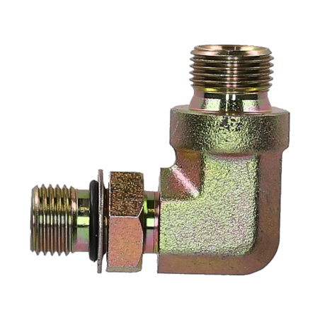 Hydro clamp housing elbow suitable for JCB 4CX 3CX