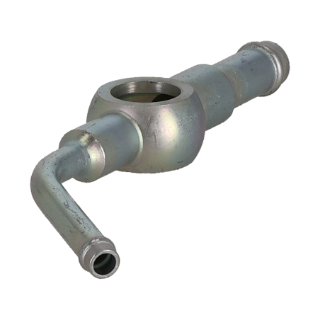 Fuel line elbow suitable for JCB