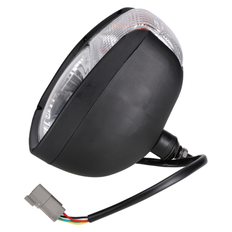 Lampa drogowa z kierunkami / pasująca do CAT 428E/F - LEWA